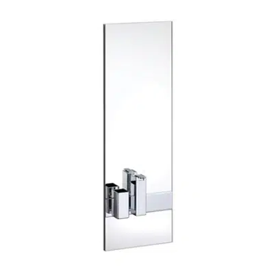 bilde for Mirror & brush-holder & soap dispenser