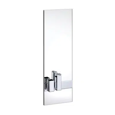 Mirror & brush-holder & soap dispenser 이미지