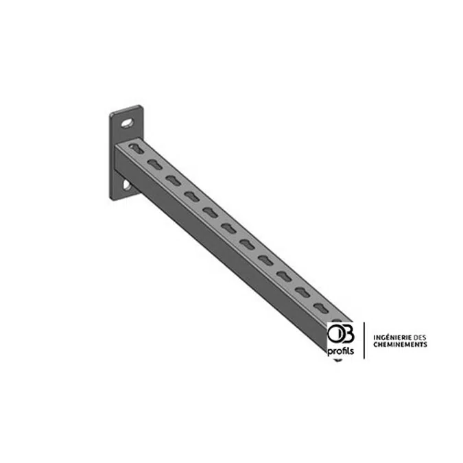 OB Profils - Consoles renforcées perforées pour chemin de câbles CP 41