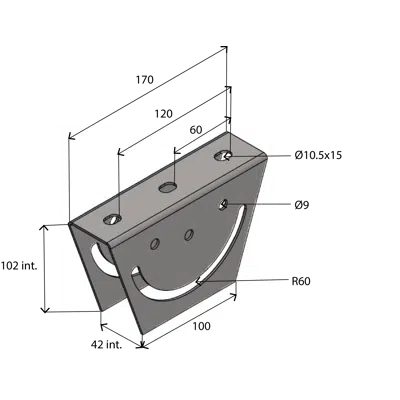 imagen para OB Profils - Reinforced base plate