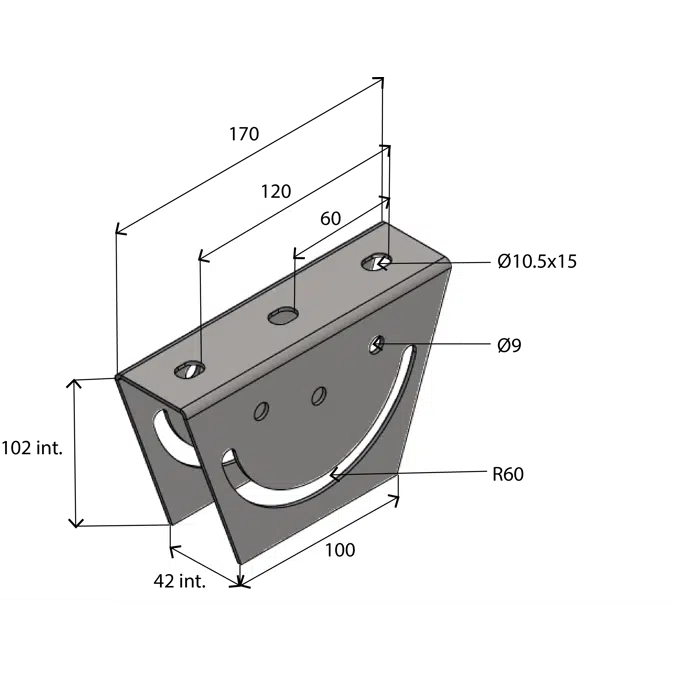 OB Profils - Reinforced base plate