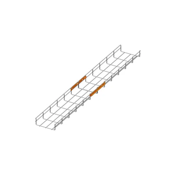 Wire cable trays and connection accessories