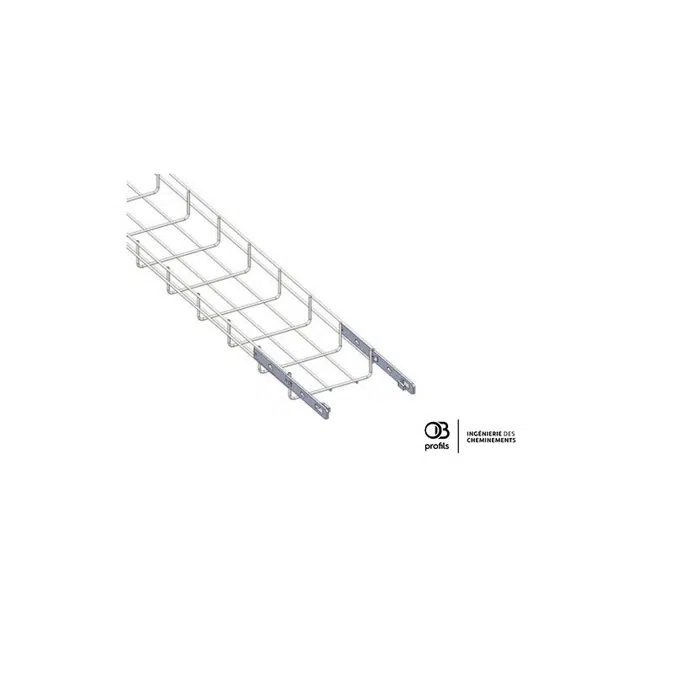 Wire cable trays and connection accessories