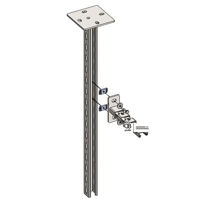 OB Profils - CU 21 reinforced universal bracket