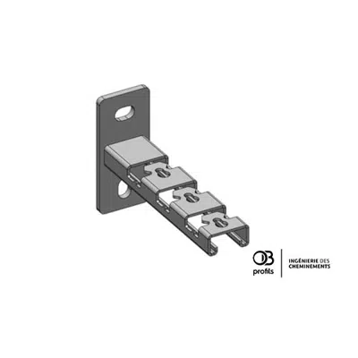 Image for OB Profils - CU 21 reinforced universal bracket