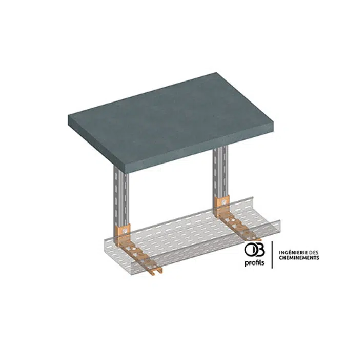 OB Profils - DTCU 21 universal reinforced bracket