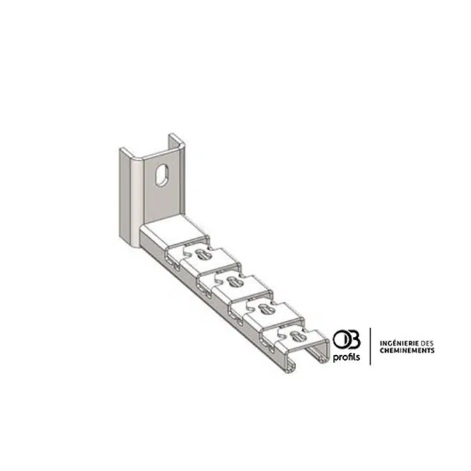 OB Profils - DTCU 21 universal reinforced bracket