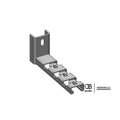 Obrázek pro OB Profils - DTCU 21 universal reinforced bracket