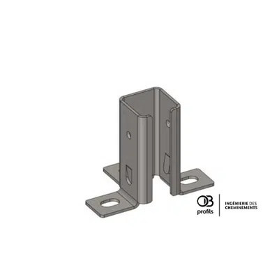 изображение для OB Profils - Automatic channel base plate for 41 channel - 3 sides