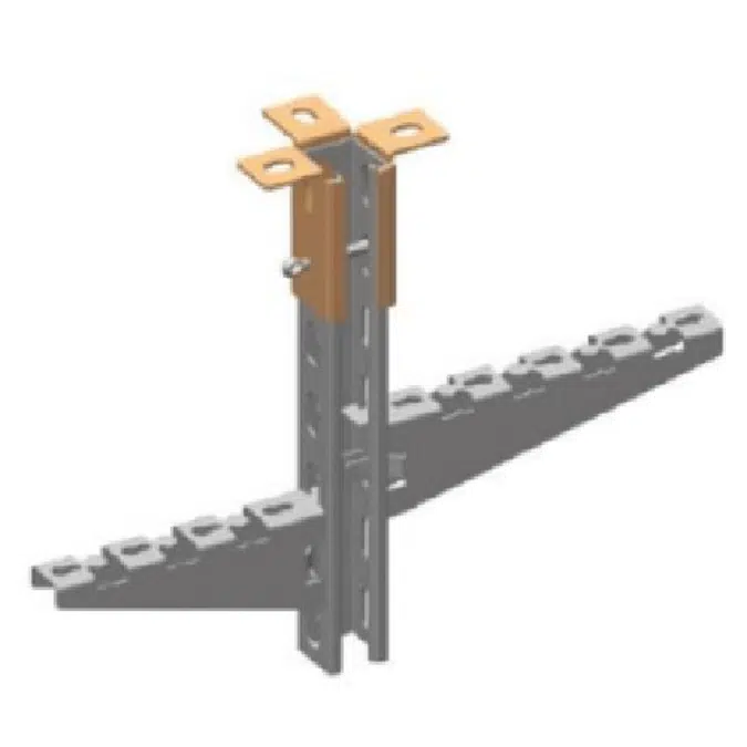 OB Profils - Automatic channel base plate for 41 channel - 3 sides