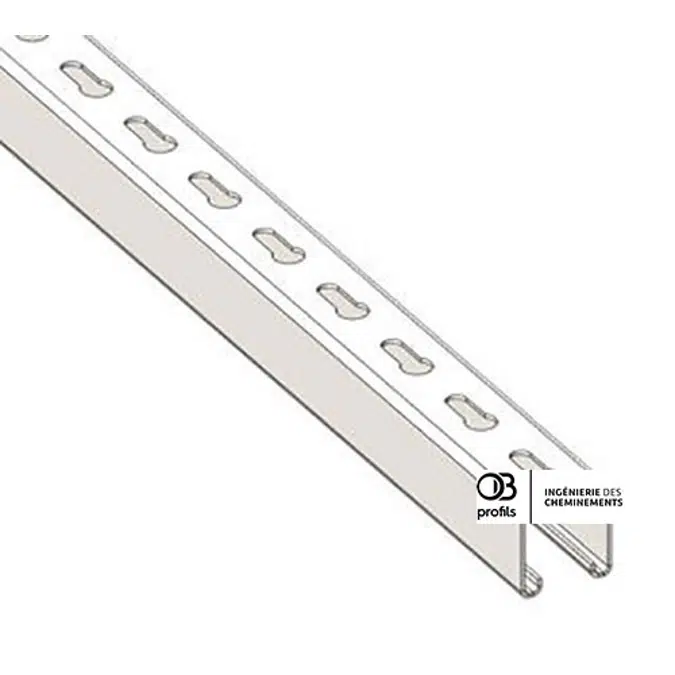 OB Profils - Rail 41 TDS - Trous de serrure