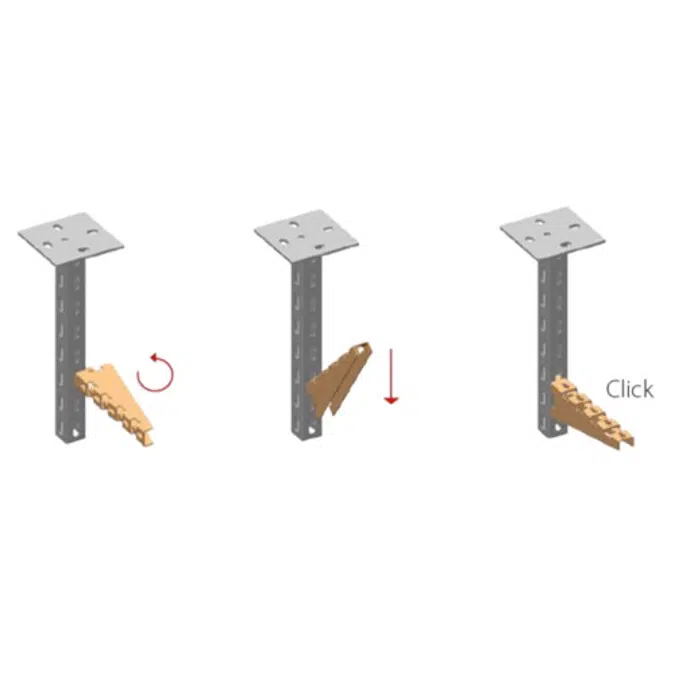 OB Profils - CEU universal click bracket