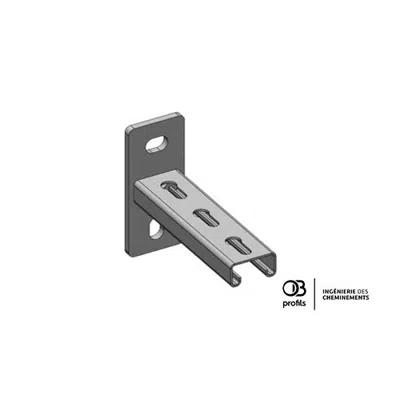 Image for OB Profils - Heavy perforated brackets for cable tray CP21