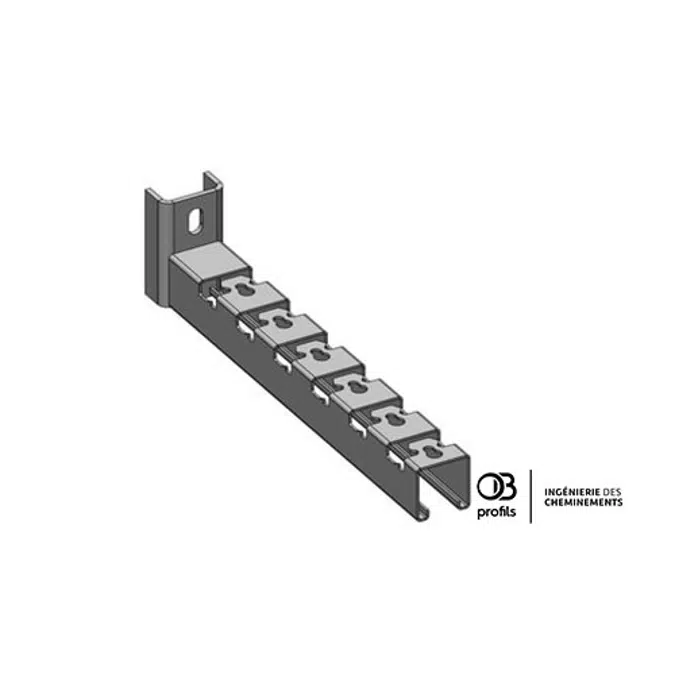 OB Profils - DTCU 41 universal reinforced bracket