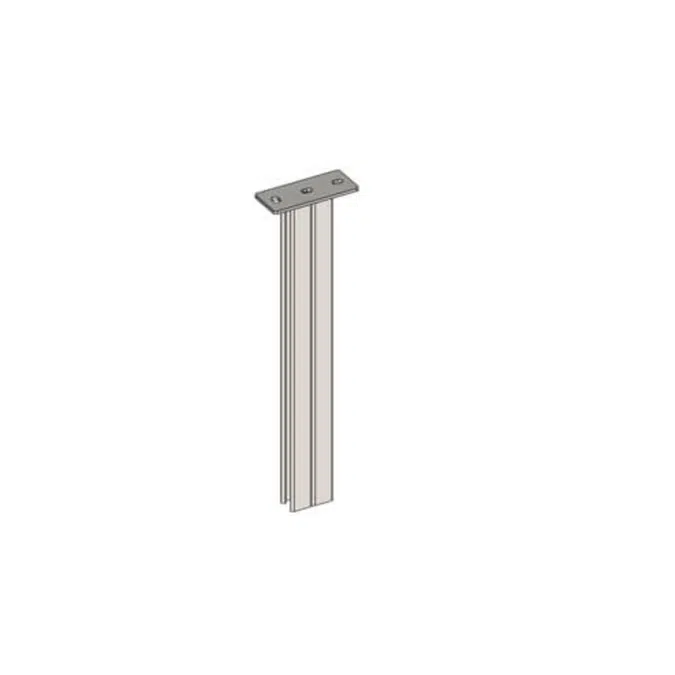 OB Profils - Ceiling Bracket P82 - Rectangular Plate