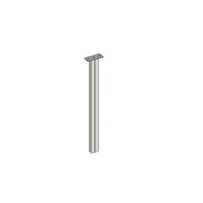 OB Profils - Ceiling Bracket P82 - Rectangular Plate