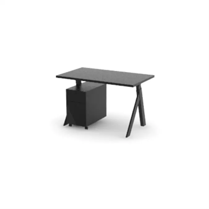 Objetos BIM - ¡Descarga gratis! K2 Table adjustable workdesk - 700x1200 ...