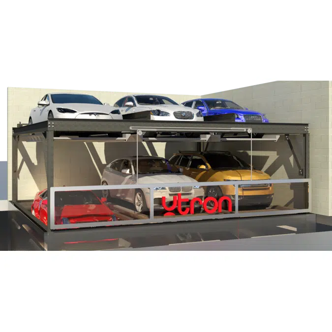 UPZ-3A2B-MODULE Semi-Automated Parking Garage System