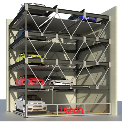 afbeelding voor UPZ-5A-MODULE Semi-Automated Parking Garage System