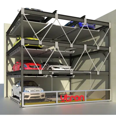 Image for UPZ-4A-MODULE Semi-Automated Parking Garage System