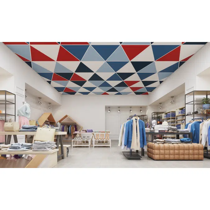 Aruba Triangle - Zentia Ceiling Tiles