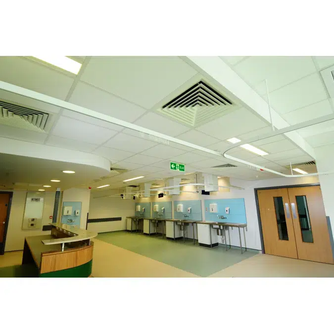 Biobloc Plain - Zentia Ceiling Tiles (Healthcare)