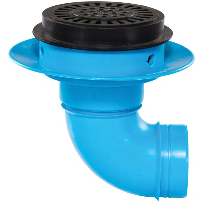 Floor Drains with Side Outlet Blueline FRPP NH