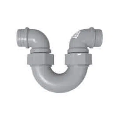 imazhi i P-Trap - UTP - Adjustable Trap - Plenum Plus No-Hub