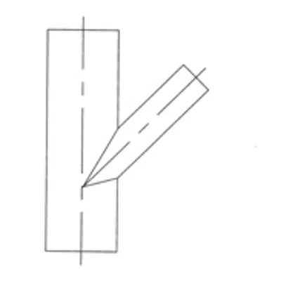 Image for Reducing Lateral Wye - R45Y - Blueline No-Hub - FRPP