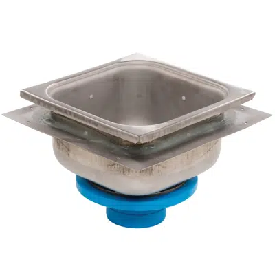 Image for Floor Sinks SS With Blueline FRPP Outlet NH Series 12x12x8