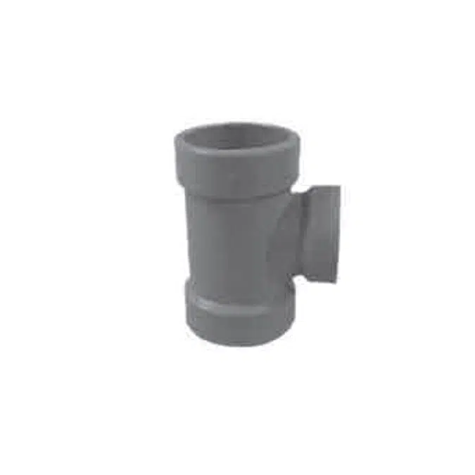 Reducing Sanitary Tee - R90T - Plenum Plus Socket Fusion