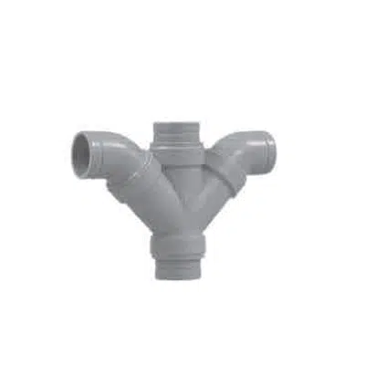 imazhi i Double Long Turn Wye - DLTY - Plenum Plus No-Hub