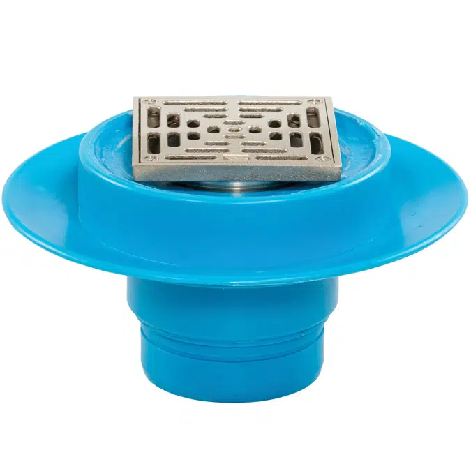 Floor Drains Square Blueline FRPP/SS NH