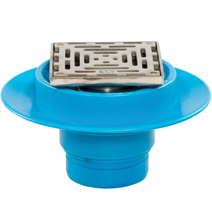 Floor Drains Square Blueline FRPP/SS NH