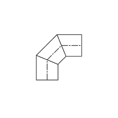 Image for 90° Elbow - Blueline - FRPP