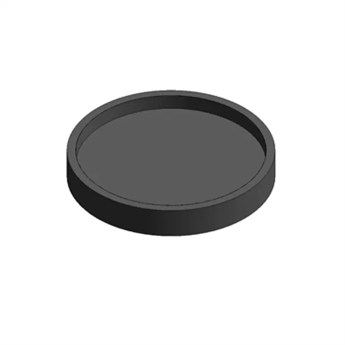 BIM objects - Free download! Floor Drain Accessory - Solid Cover ...