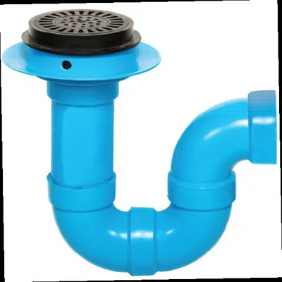 bild för FD-3 Floor Drain With Integral Trap, Grate and Plub