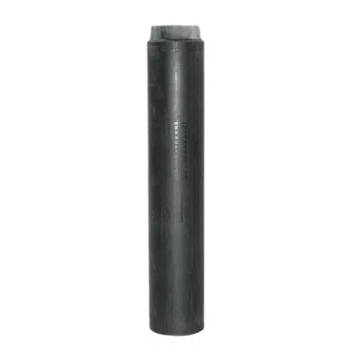 Image for Waste Assembly, Standing, Closed Top, 10 IN, 1.5 IN Universal Connection, Whiteline PP, Sched 81 - 737518