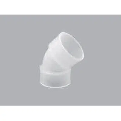 Image for 45° Elbow - Whiteline PVDF Socket Fusion