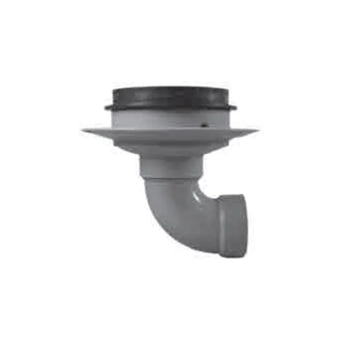 FD-2 Floor Drain With Side Outlet - Blueline Socket Fusion