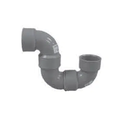 P-Trap - RBP - Nonadjustable Trap - Blueline Socket Fusion图像