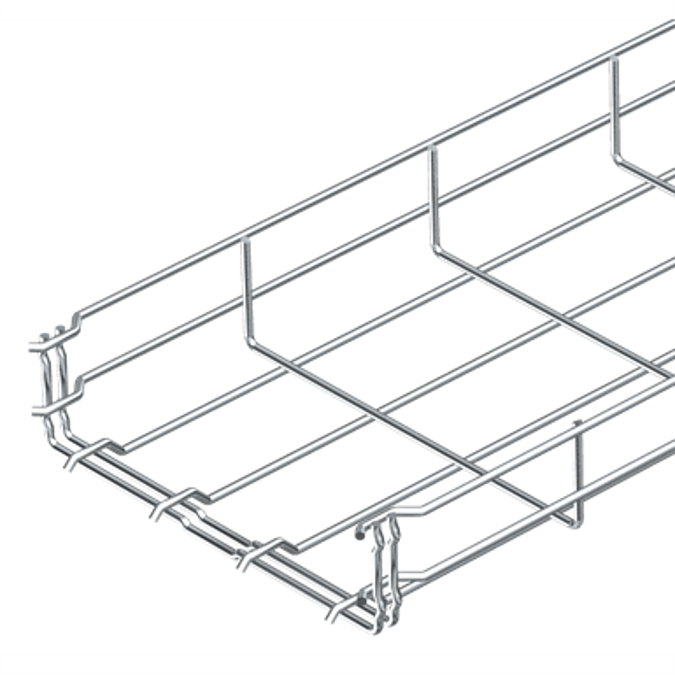 BIM objects - Free download! Wire Mesh Cable Tray