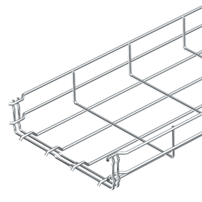 BIM objects - Free download! Wire Mesh Cable Tray