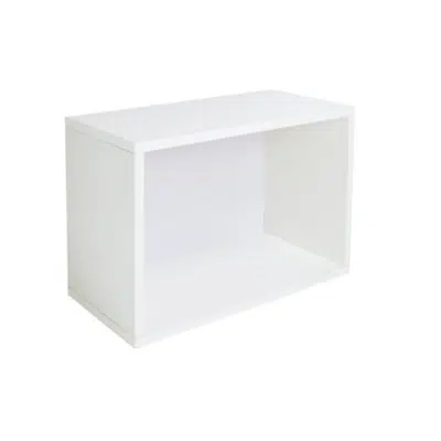 画像 Way Basics Eco Stackable Bookcase Shelving and Shoe Rack, White (Tool-Free Assembly and Uniquely Crafted from Sustainable Non Toxic zBoard paperboard)