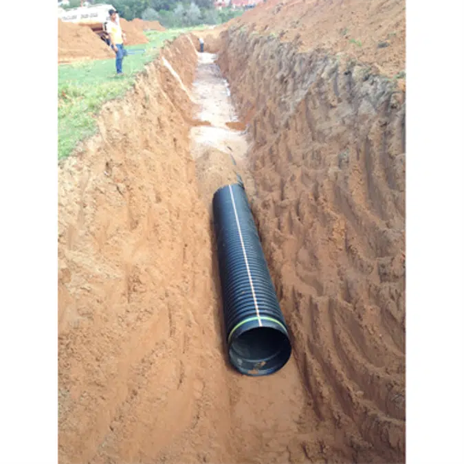 Tigre ADS SaniPro HDPE Corrugated Pipe