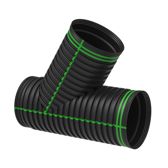 BIM nesneleri Ücretsiz indirin! Tigre ADS Wye HDPE Fitting BIMobject