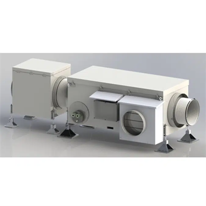 Exhaust fan with heat recovery AWN-RV A40 (OD) h G