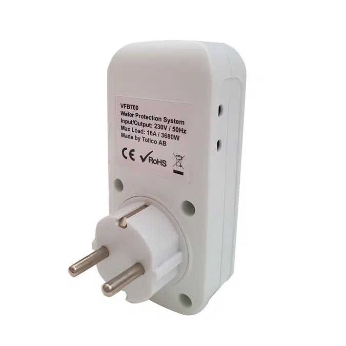 Water leakage switch PlugIn DN15x2