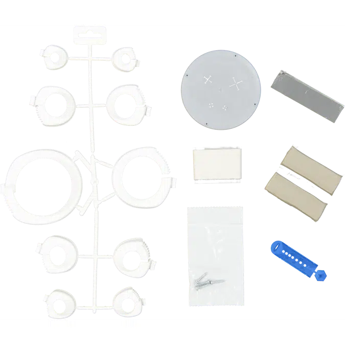 Tollco Set with pipe collars and bushing