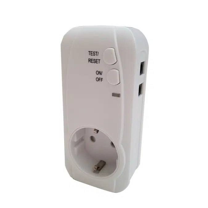 Water leakage switch PlugIn DN15 M/F